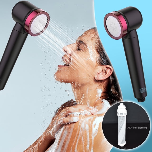 TIMIFIS Shower Head Shower Pressurized Shower Nozzle Large Water Output Pressurized Hand-held Filter Shower Filter Pressurized Shower Carbon Brazing Filter pring/Summer
