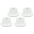 thumbnail image 3 of Wall Bushing Kit, Sturdy Satellite Cable Wall Bushing Easy Installation 4pcs  for Router Ethernet Adapter Cable White,Black, 3 of 7
