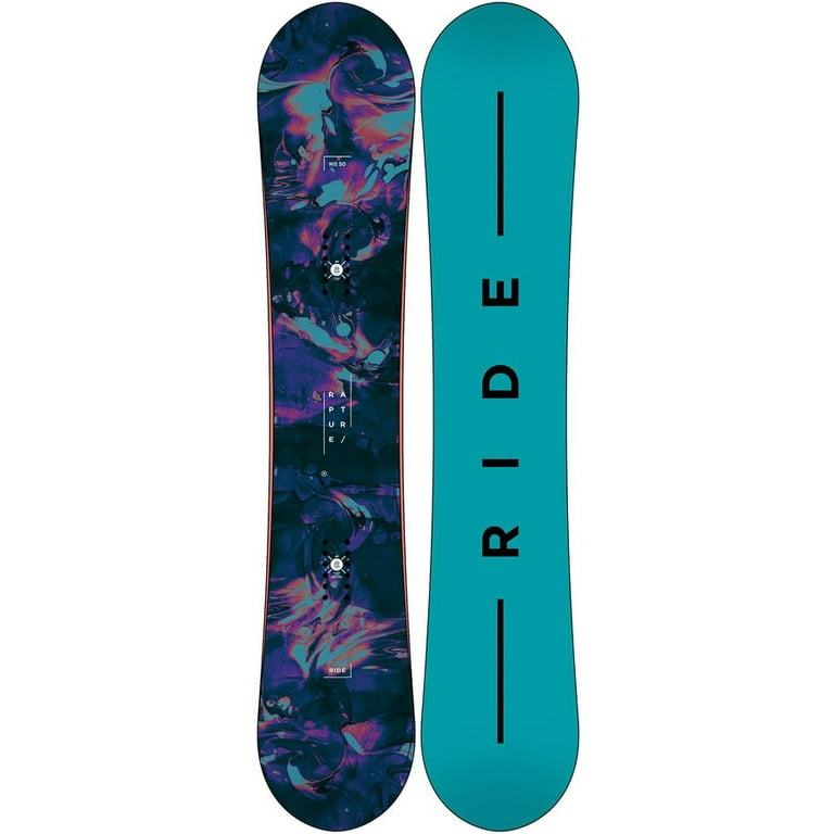 Ride Rapture Womens Snowboard Purple Green 150 - Walmart.com