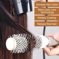 thumbnail image 4 of 5pcs Small and Large Round Brush for Blow Drying Thermal Ceramic & Ionic Tech Round brushes Set for Girls/Women Salon Blowout & Styling,Short and long Curling Hair brush for blow drying at Home, 4 of 7