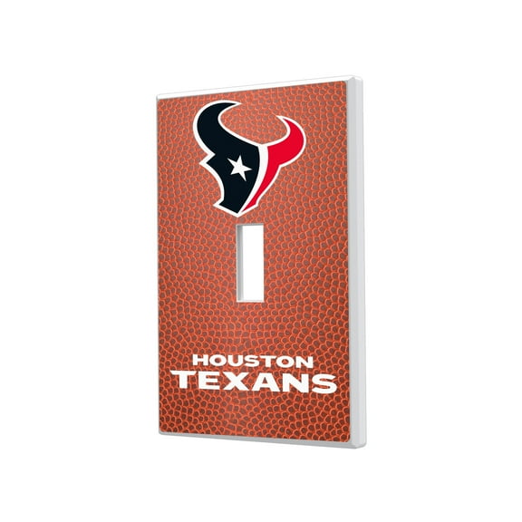 Houston Texans Football Design Single Toggle Light Switch Plate
