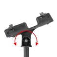 thumbnail image 6 of Fishing Boat Rod Holder Adjustable Side with Screws Kayak Bracket Black-Upgraded Version, 6 of 8