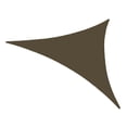 thumbnail image 1 of Sunshades Depot 14' x 14' x 14' Sun Shade Sail Equilateral Triangle Permeable Canopy Brown CustomSize Available Commercial Standard, 1 of 6