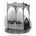thumbnail image 2 of Egypt Viceroy'S Bed 1857. Nelectro-Silver Bedstead For The Son Of The Late Viceroy Of Egypt. Wood Engraving English, 2 of 4