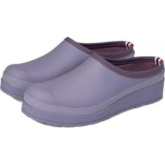 Hunter Original WFF1002RMA-IRP Clog Women's US 9 Purple Comfort Shoes RHS2358