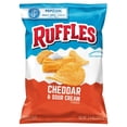 thumbnail image 2 of Ruffles Cheddar and Sour Cream Potato Chips, 2.5 oz (Package May Vary), 2 of 4