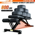 RitFit Adjustable Foldable Utility Weight Bench for Home Gym