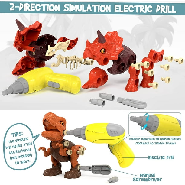 10 pièces jouets de catapulte de dinosaure de dessin animé doux TPR Mini  modèle de dinosaure jouet soulagement du stress et soulager l'ennui jouet