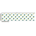 thumbnail image 2 of Hip Hop Fabric by the Yard, Fashion Cat Wearing a Cap Scarf and Glasses Sketch Pattern, Decorative Upholstery Fabric for Chairs & Home Accents, 2 Yards, Azure Blue Yellow by Ambesonne, 2 of 4