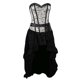 thumbnail image 3 of Corsé Victoriano Gótico Steampunk Overbust Lujo Atractivo Suave Cómoda Elegante Sensación L Soledad Vestido de corsé de mujer, 3 of 8