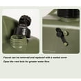 thumbnail image 4 of Contenedor de Almacenamiento de Agua, Jarra de Almacenamiento de Agua para acampar boquilla de diámetro grande verdes portátiles para automóvil, 4 of 7