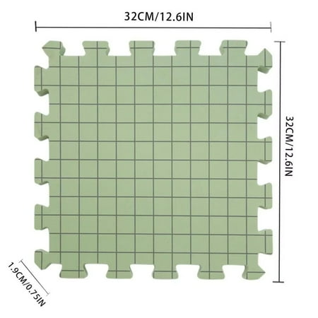 

Thick Foam Blocking Mats for DIY Knitting Extension Kit - Precise Blocking Boards with T-Pins for Crochet and Knitting Projects - Essential Knitting and Crochet Accessories for Perfect Re