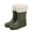 Z01 Green, variant on Toddler Rain Boots,Kids Rain Boots Unisex Children Waterproof Shoes Non- Sole Comfortable for Boys Girls Outdoor All Seasons Footwear,Rain Boots Kids,Navy,9-10 Years