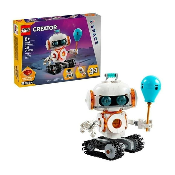 Set LEGO Creator 3 en 1 Robot Espacial Juego sobre ciencia 31164