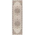 thumbnail image 3 of Traditional 2x11 Area Rug (2'3'' x 11') Oriental Ivory, Blue Indoor Runner Easy to Clean, 3 of 7