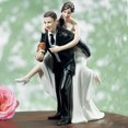 thumbnail image 4 of Weddingstar 8669 Playful Football Wedding Couple Figurine, 4 of 4