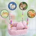 thumbnail image 4 of Cheers US Hamster Hammock Soft Bed Small Pet House Animals Hamster Hanging House Cage Nest for Guinea Pig Rat Chinchilla Sleep and Play, 4 of 7