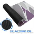 thumbnail image 6 of Long Mouse Pads for Desk,Purple Leaf Pattern Desk Mats on Top Of Desks, Desk Mouse Pad Extra Large with 3mm Non-Slip Base and Stitched Edge for Gaming,Office,Work,Home 31.5"x11.8", 6 of 6