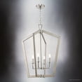 thumbnail image 3 of Luxury Modern Chandelier, Brushed Nickel, UHP4568, 3 of 5