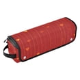 thumbnail image 2 of Hair Tool Organizer Bag with Heat Resistant Mat Removable Travel Storage Case for Hot Air Brushes Curling Irons Arranged Orange Hearts, 2 of 8