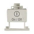 thumbnail image 2 of 184588 Bosch Dishwasher On/off Pushbutton, White, Shu 9952, 2 of 2