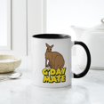 thumbnail image 4 of CafePress - G'day Mate - 11 oz Ceramic Mug - Novelty Coffee Tea Cup, 4 of 4