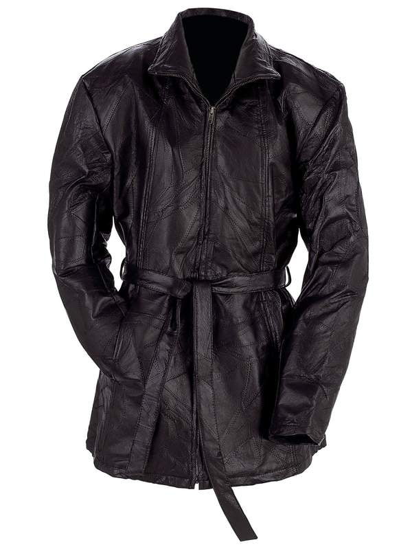 New Napoline™ Roman Rock™ Design Genuine Leather Jacket  M 