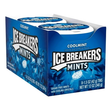 Ice Breakers Cool Mint Tins, 1.5 oz, 8 count - Walmart.com