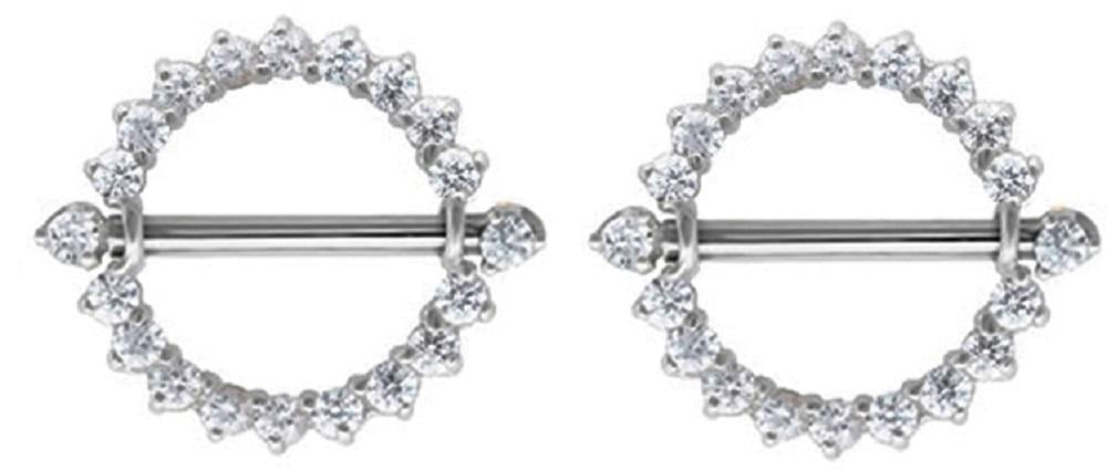 diamond nipple barbells