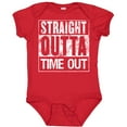 thumbnail image 3 of Inktastic Straight Outta Time out Boys or Girls Baby Bodysuit, 3 of 5