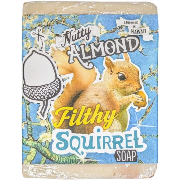 Filthy Squirrel todo natural glicerina BAR SOAP Almendra Coco por Filthy Farmgirl