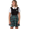 thumbnail image 1 of Bioworld Harry Potter Robe de Costume Serpentard Cosplay Jupe à Carreaux Robes pour Femmes Adolescentes (Petit), 1 of 4