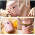 thumbnail image 3 of CRILSTYLEO Exprimidor Manual De Color Rosa Con Pajilla De Trigo Ideal Para Jugos Frescos En Casa, 3 of 8