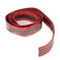 thumbnail image 6 of Car Carbon Fiber Red Side Skirt Door Sill Edge Guard Strip 1 Meter 3cm, 6 of 12