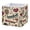 Baseball Pattern, variant on Fabric Storage Bins Foldable Cube For Home Organization Baskets Skis Poles Boots