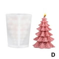 thumbnail image 6 of Pekkaxy 3D Christmas Tree Candle Mold, DIY Holiday Resin and Candle Making Kit, 6 of 8