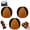 Black - Orange, variant on 3PCS Hacky Sack Balls Professional Footbags, Durable Sand Filled Juggle Ball Set for Kids Teens Adults, Easy Control Freestyle Kick Bag