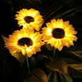 thumbnail image 2 of Aihimol Solar Outdoor Lights Garden Decor,Upgraded Solar Garden Lights with 3 Realistic Sunflower Lights,Solar Lights for Outside Patio, 2 of 8