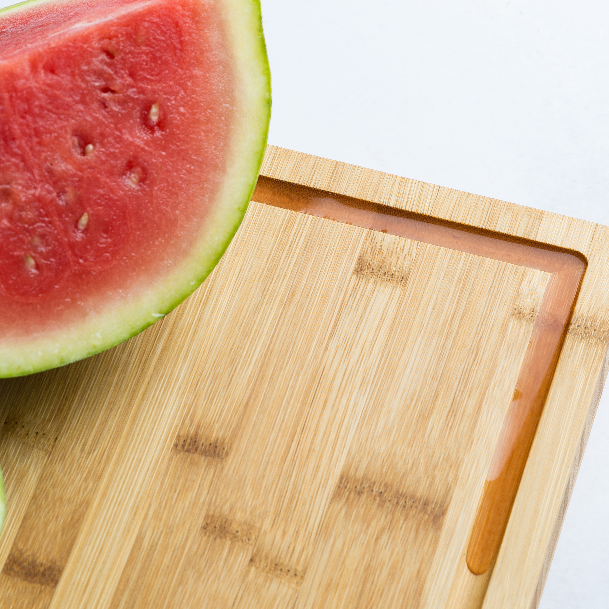 Tasty 18”x12” Bamboo Serving and Cutting Board