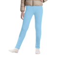 thumbnail image 4 of Girls Solid Leggings Fleece Lined Slim Stretchy Soft Warm Tights Pants for Kids Toddler Girls Winter Bottoms, 4 of 7