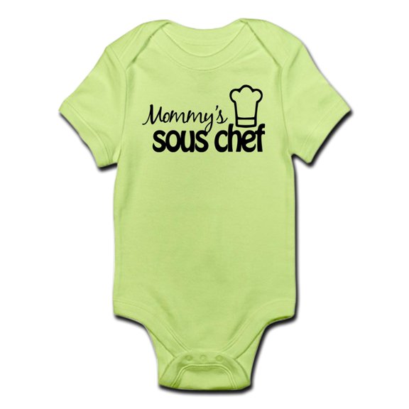 CafePress - Mommy's Sous Chef Infant Bodysuit - Baby Light Bodysuit