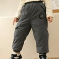 thumbnail image 4 of SILVERCELL 1-10T Toddler Little Boys Girls Winter Lightweight Down Pants Windproof Warm Padded Snow Pant Trousers, 4 of 7