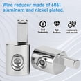 thumbnail image 4 of 4PCS 1/0 Gauge To 4 Gauge Pin AWG Power Wire Reducer Car Audio Amp Terminal, 4 of 10