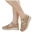thumbnail image 2 of IUJSOY Orthopedic Sandals for Women Comfortable Platform Athletic Walking Shoes Wedge Sandals, 2 of 9