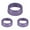 Purple, variant on OFFIGAM Durable Purple Knob Cover for Car Air Conditioning Trim 3Pcs