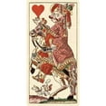 thumbnail image 3 of Gobl, Andreas Benedictus 11x18 Black Modern Framed Museum Art Print Titled - Knight of Hearts (Bauern Hochzeit Deck), 3 of 5