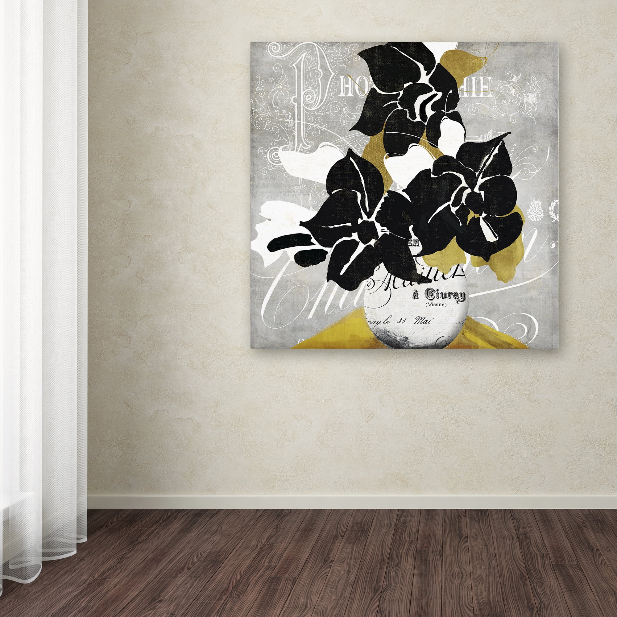 Trademark Fine Art "Georgette I" Canvas Art by Color Bakery