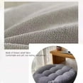 thumbnail image 5 of Hmgxay Memory Foam Seat Cushion, Comfortable Round Knitted Cotton Chair Pad, Stylish Vintage Design Office Cushion, Versatile Soft Dining Seat Pad, 5 of 7