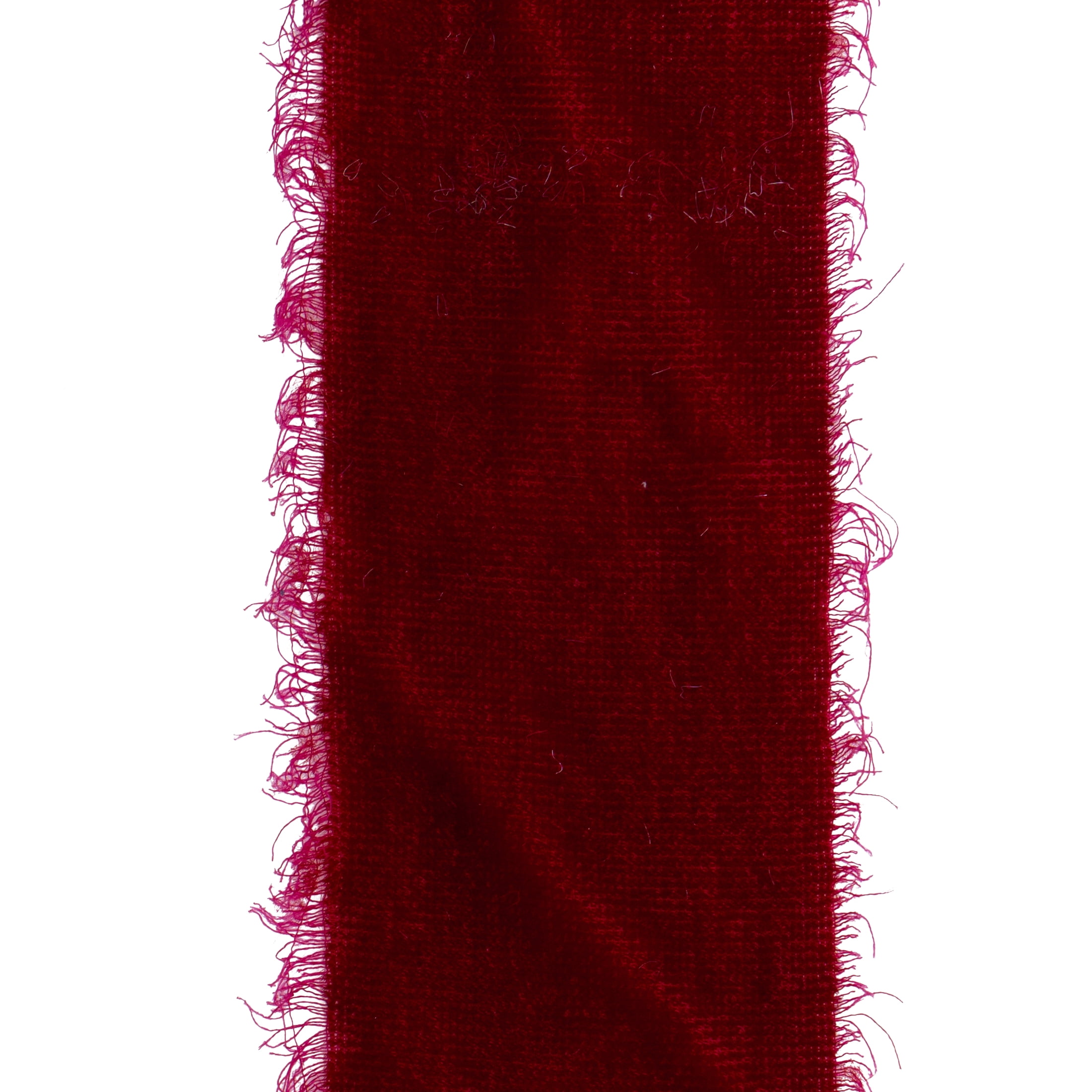 My Texas House Red Velvet Christmas Ribbon, 1.5" x 12'