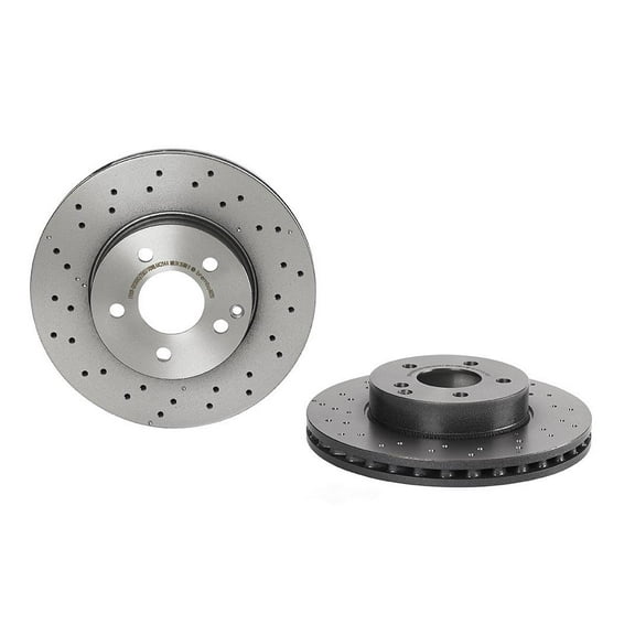 Brembo 09.A613.51 Premium UV Coated OE Equivalent Rotor